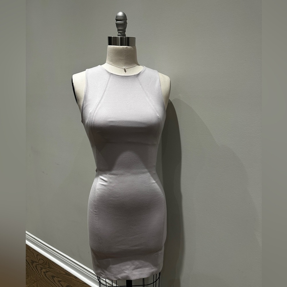 Babaton Elegant Pink Mini Dress